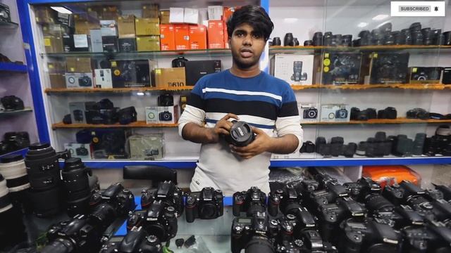 INDIA'S Biggest Second Hand DSLR Camera Market IN Mumbai Canon Nikon Sony All Cameras COD+EMI
