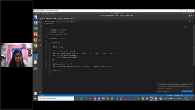 Webinar 1 | Creating your own spell checker using Trie смотреть онлайн