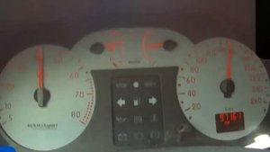 Renault clio 3.0 V6 acceleration (Рено клио V6 3.0 разгон)