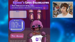 FINDING BONNIE'S TRUE LOVE!! | Bonnie's Love Calculator