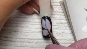 Как нарисовать бабочку на ногтях❤️Лёгкий способ, воздушная бабочка гель лаками LINTO