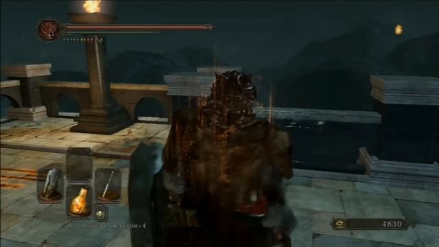 Dark Souls 2. #37. Храм Зимы. Замок Дранглик (1 костер) смотреть онлайн