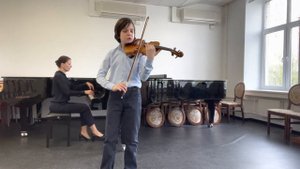 Г. Венявский  Каприс a-moll op.18, N4     Милютин Фёдор - скрипка