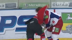 Бой КХЛ: Лапенков VS Плотников / KHL Fight: Lapenkov VS Plotnikov