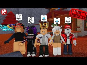 ПОБЕГ из БУНКЕРА в роблокс, НО СРЕДИ НАС ПРЕДАТЕЛЬ | Flee the Facility roblox