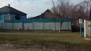 Станица Холмская, 105км от Анапы-моря (вид улиц из машины) 30.01.2018