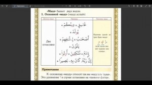 Урок№26 Виды мадда "основной мадд" (Короткие уроки таджвида легко и просто)