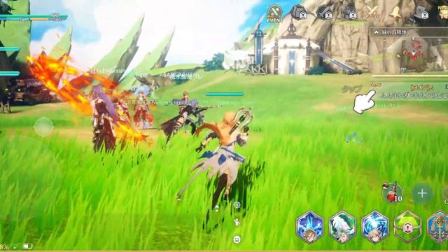 Gran Saga Gameplay Android / iOS (3D Open World MMORPG) (Official Launch) (JP) смотреть онлайн