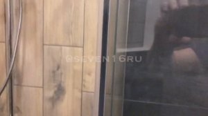 Душевая кабина в деревянном доме