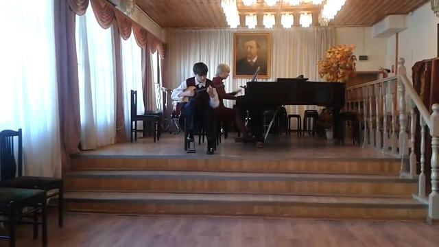 Концерт в шк. им. Бородина Николаев Кирилл домра смотреть онлайн