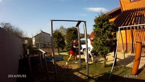 Пневматическая груша на растяжках. Михаил Шилов.