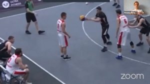 Видеоконференция по правилам баскетбола 3х3