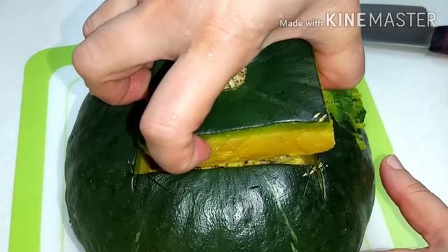 КОРЕЙСКАЯ КУХНЯ ❤ТЫКВА С НАЧИНКОЙ❤오리 훈제 호박 찜