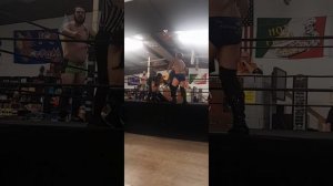 Cal Redman and Chris Carlton vs Douglas Sanders and Shane Oakley twa wrestling 2/24/2024