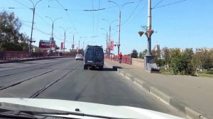 Орёл. Едем через центр.