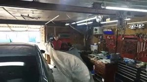 Обработка днища Лада Гранта FL часть2