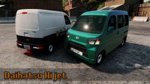 Мод Daihatsu Hijet (S321V) 2017 для BeamNG.drive