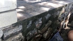 Секреты кладки бута.Цоколь своими руками.