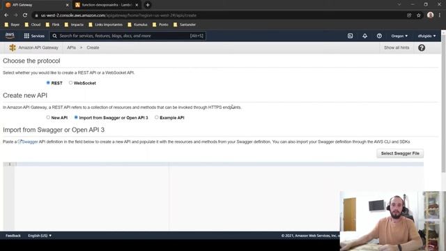 COMO CONFIGURAR API GATEWAY REST API COM LAMBDA смотреть онлайн