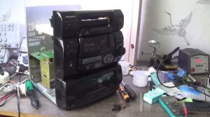 Panasonic SA Ak5 замена лазера и установка блютуз