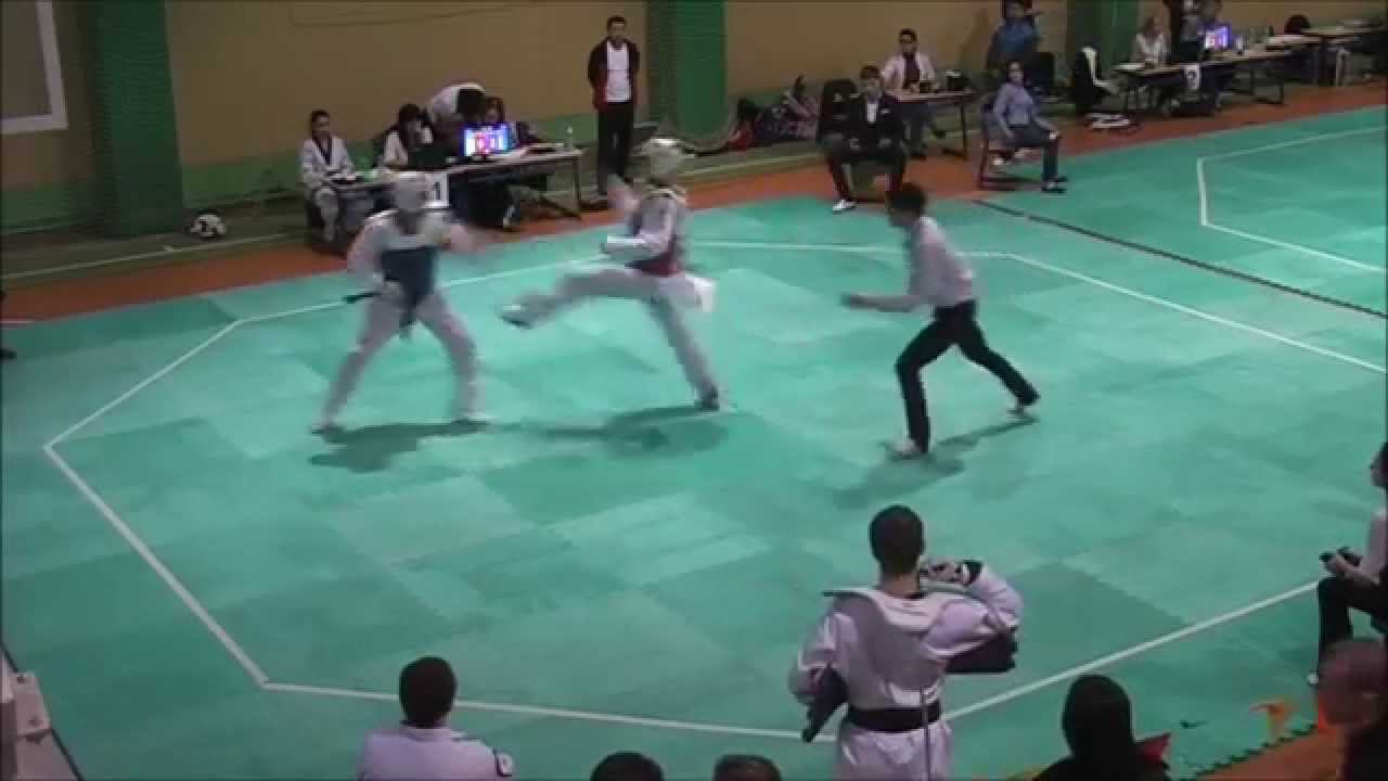 Taekwondo WTF. VIII Первенство Кубок Главы г. Дзержинский. 05.04.2015. Галишич-Таштамиров.