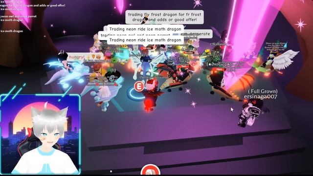 ТРЕЙДЫ НА НЕОН ЭВИЛА ЮНИКОРНА В АДОПТ МИ РОБЛОКС ЧТО ДАЮТ ЗА EVIL UNICORN В ADOPT ME смотреть онлайн