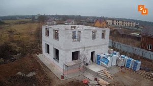 Как мы строили дом Сумароково из газобетона в Истре