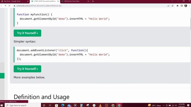 Handling Browser Event In javascript || javascript full tutorial in Hindi #46
