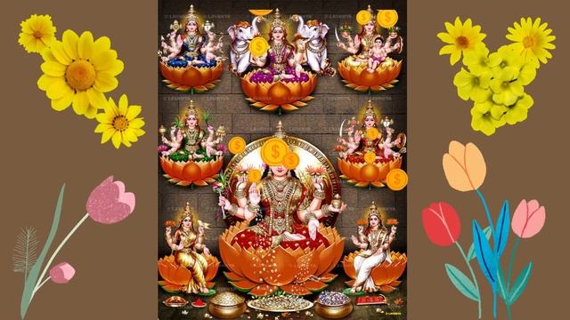 Kuber Ashta Laxmi Dhan Prapti Mantra 2022 | New 3D Animation | 108 times With Lyrics