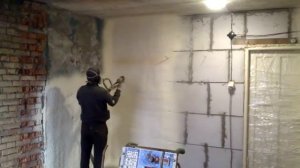 Утепление ППУ, напыление пенополиуретана на бетон, гараж