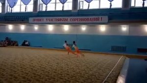 Акробатика мужская пара