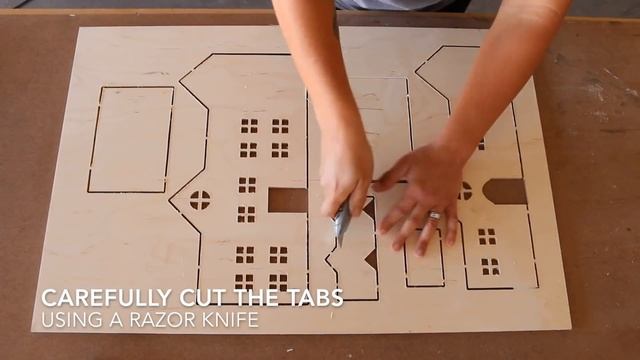 DIY Tiny Christmas Village смотреть онлайн