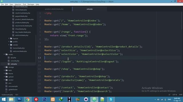 Product Review | Insert and Fetch reviews | Ecommerce tutorial in laravel 5.3 with Ajax - Part 73 смотреть онлайн