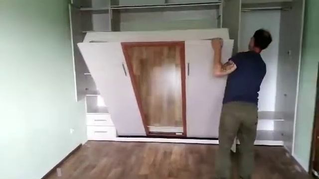 шкаф кровать трансформер нашего производства смотреть онлайн