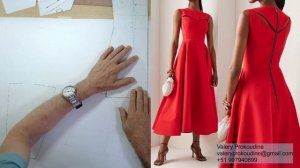 моделируем платье modelado de vestido #курсыкройкиишитья  #валерийпрокудиншитьё #diseñodemodas