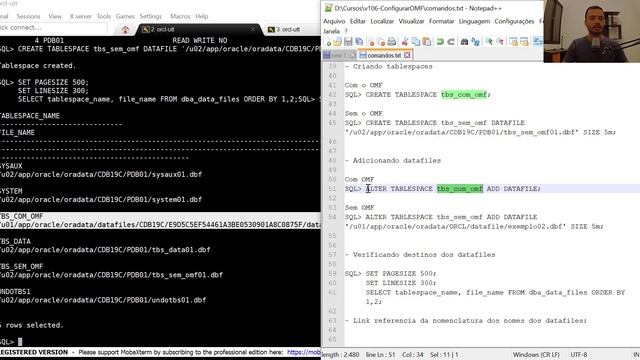 Oracle Database: Como configurar o Oracle Managed-Files (OMF) смотреть онлайн