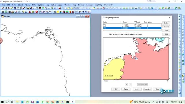 How to Georeference (registering) a Map in Mapinfo 15 - Automatically Georeferencing in Mapinfo смотреть онлайн