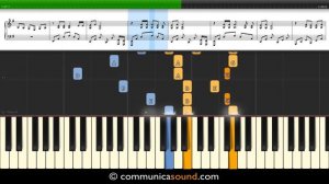 METALLICA - NOTHING ELSE MATTERS - Piano Tutorial + Sheet Music