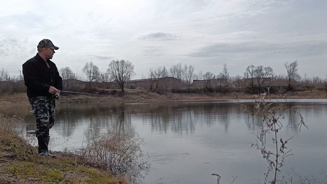 Весенний МОРМЫШИНГ !!! Спиннинг DAYO Prestige, 198, 0,2-0,8 !!! Замор рыбы на пруду !!! смотреть онлайн