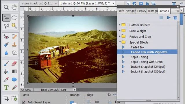 How to use Automated Actions in Adobe Photoshop Elements 15 14 13 12 11 Tutorial смотреть онлайн