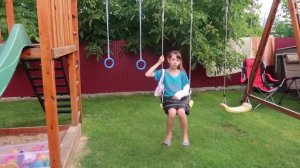 VLOG Даша хочет на батут не пускаем