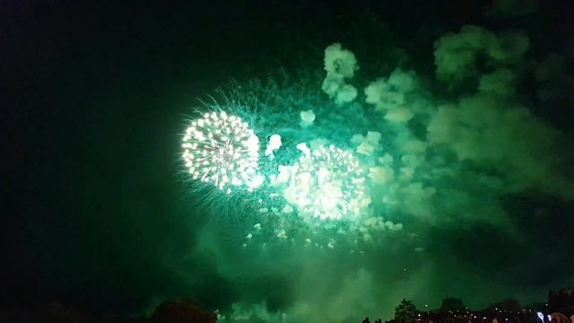 Фейерверк Салют День города Хабаровск 160 лет 26 мая 22:00