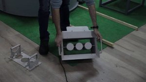 Станок для производства стеновых блоков - тестирование