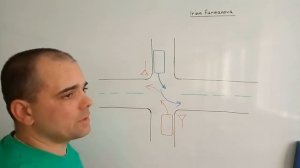 Как двум автомобилям разъехаться на малом перекрестке