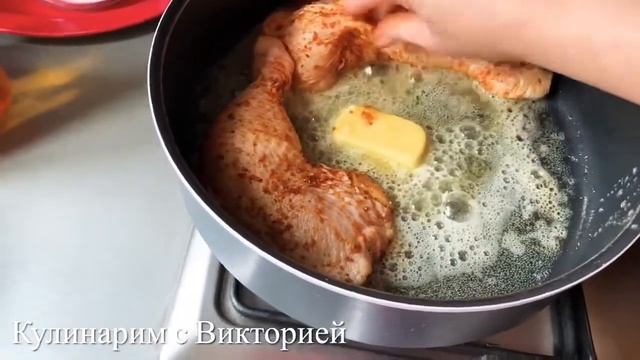 Курица на сковороде   Куриные голени   Быстро Вкусно и Недорого !!!