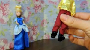 Куклы Диснея. Золушка - обзор игрового набора. Принц, Дризелла и Анастасия