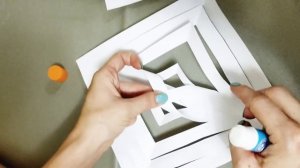 Объемные снежинки из бумаги. Снежинка из бумаги.#diy