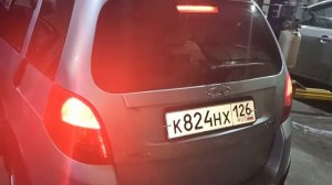 Chery Indis замена лампы заднего габаритного света и стоп сигнала Чери индис S18D