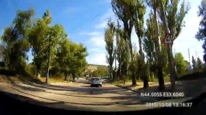 Севастополь - Бахчисарай / Sevastopol - Bakhchysarai 08/10/2015 (timelapse 4x)