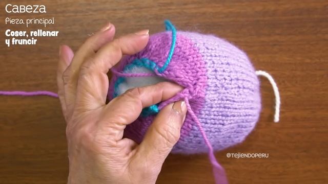 Oveja apachurrable tejida en dos agujas (muñeco) ?/ Tejiendo Perú смотреть онлайн